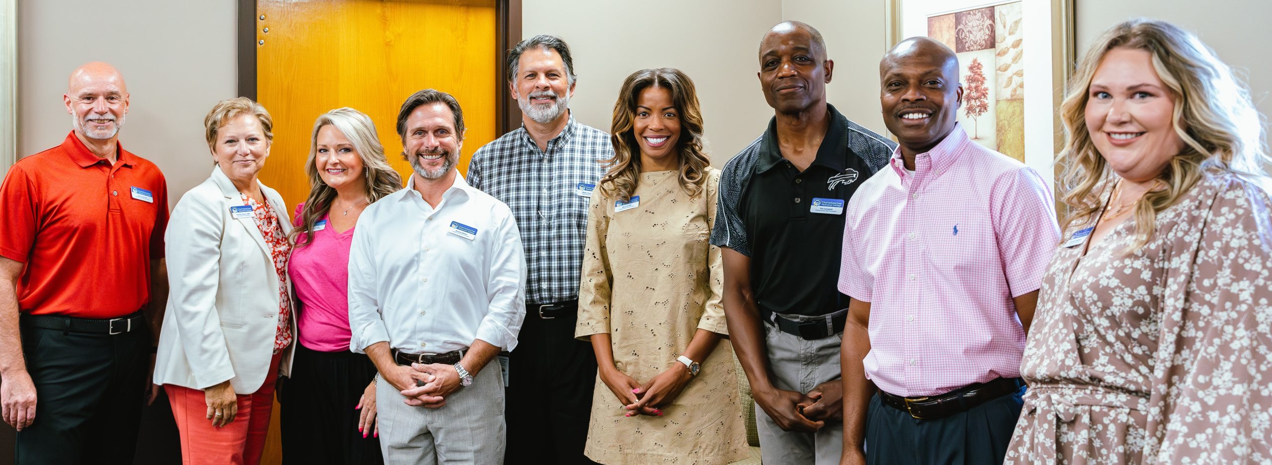 New Board of Trustees members group photo